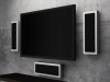 DLS Flatbox 5.1 satin white. Комплект настенной акустики  для домашнего кинотеатра