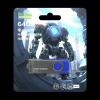 USB 64Gb 2.0 More Choice MF64-4 (Blue)