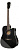 Гитара CARAVAN MUSIC HS-4111BK EQ 41”, электроакустическая с ВЫРЕЗОМ, тип Dreadnought, верхняя дека 