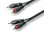 Кабель ROXTONE RACC130/1 Аудио-кабель , (2 x RCA - 2 x RCA), AC010, 1м