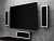 DLS Flatbox 5.1 satin white. Комплект настенной акустики  для домашнего кинотеатра